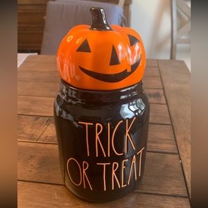Rae Dunn Trick Or Treat Pumpkin Canister